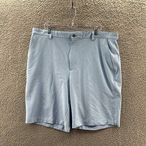 Foot Joy Performance Golf Shorts Mens 42 Light Blue Stretch Casual